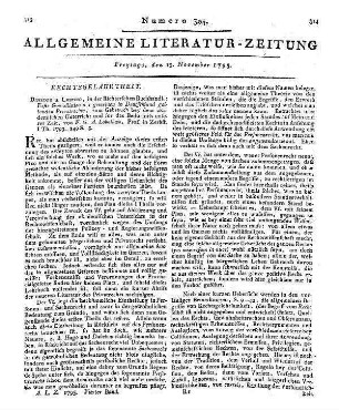 Hennemann, C. U. L.: Ueber die Gültigkeit der ohne Lehnherrliche Bewilligung in Lehnen errichteten Fideicommiß- und Primogenitur-Verordnungen nach Mecklenburgischen Rechten. Schwerin: Bärensprung 1795