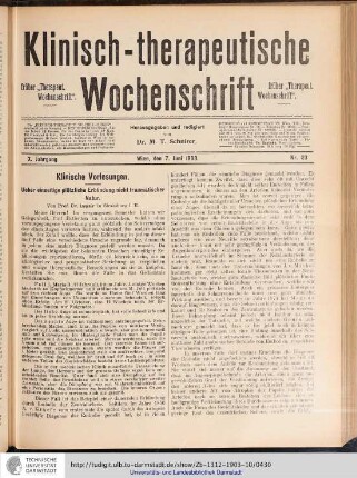 Nr. 23, 07. Juni 1902