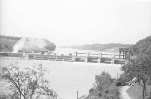 Wasserburg: Staustufe des Inn bei Wasserburg [Innwerk]
