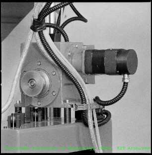 Detail der Magnetfeld-Messmaschine des Instituts für Experimentelle Kernphysik (IEKP)