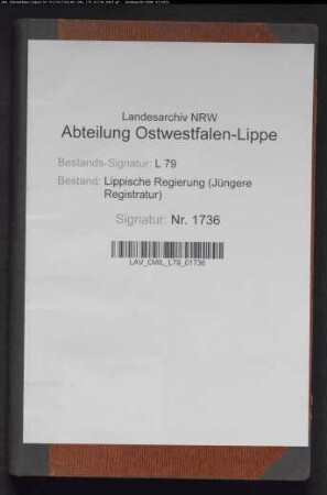 Rechnungen der Landkasse