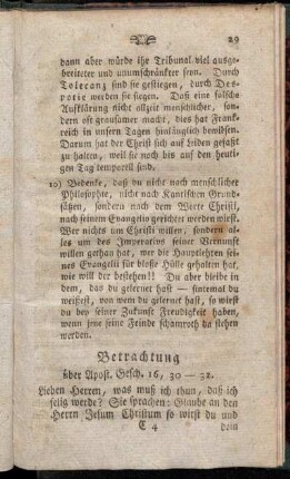 Betrachtung über Apost. Gesch. 16, 30-32.