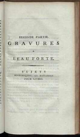 Sujets Historiques, Et Estampes Pour Livres.