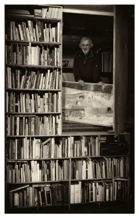 CARSTEN GILLE IN SEINEM ATELIER