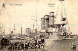 Der Hafen von Wilhelmshaven