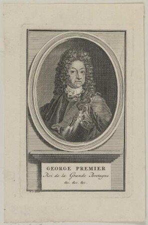 Bildnis des George I., König von Großbritannien