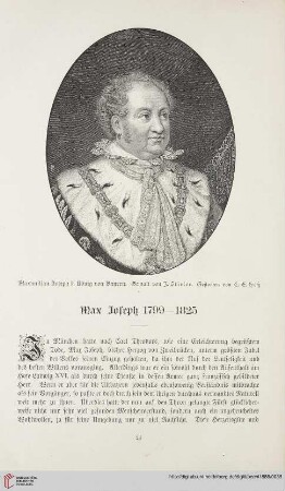 Max Joseph 1799-1825
