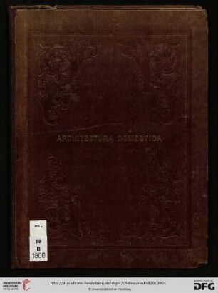 Architectura domestica