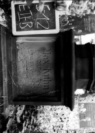 Grabstein E II B/5/12 (Detailaufnahme)