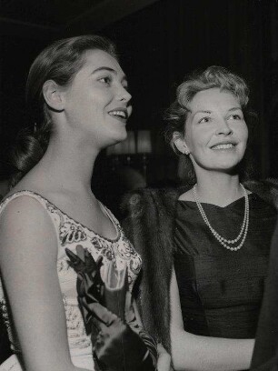 Ingeborg Schöner und Odile Versois