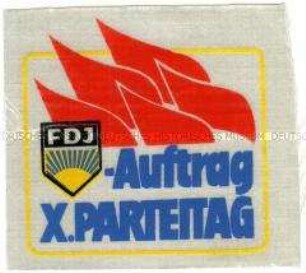 FDJ (Freie Deutsche Jugend), FDJ-Auftrag 10. Parteitag
