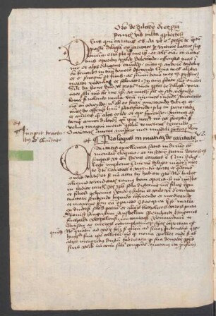 Tractatus de caritatis materia