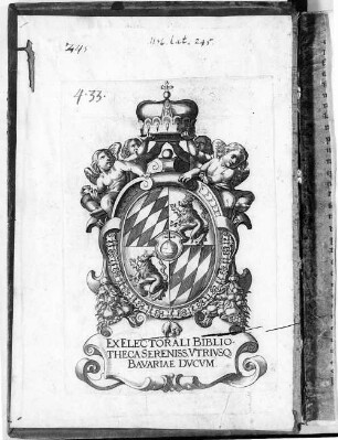 In Aristotelis physicorum lib. VIII commentarius - BSB Clm 245