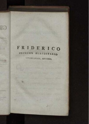Friderico Principi Hereditario