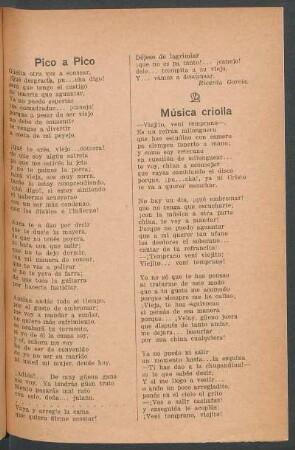 Música criolla