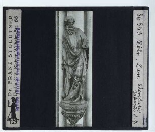 Köln, Dom, Chorpfeilerfiguren (Apostelzyklus) : Pfeilerfigur von Jakobus Minor