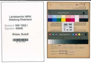 Entnazifizierung Rudolf Briese, geb. 10.01.1898 (Bauunternehmer)