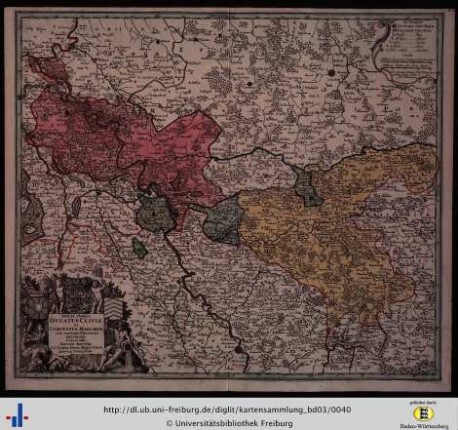 Nova et accurata ducatus Cliviae et comitatus Marchiae