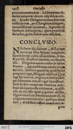 Conclusio