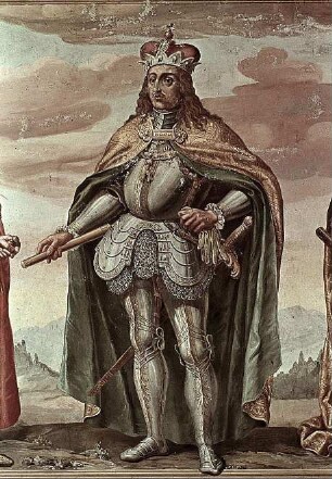 Die Erzherzöge Leopold V., Ferdinand Karl und Sigismund Franz