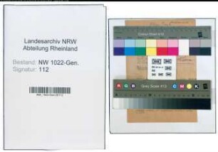 Allgemeiner Schriftverkehr betr. Remscheid