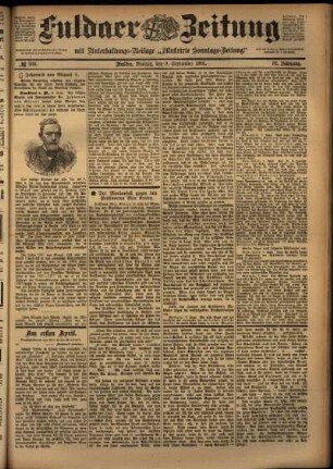 Ausgabe vom Montag, den 09. September 1901.