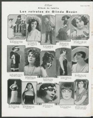 Los retratos de Olinda Bozán