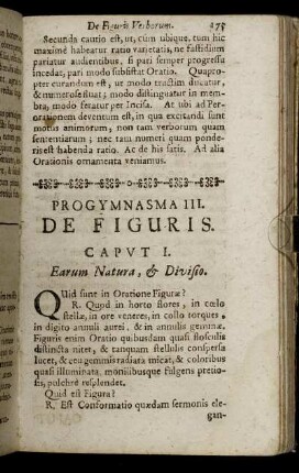 Progymnasma III. De Figuris.