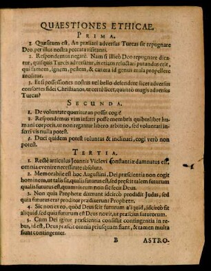 Quaestiones Ethicae.