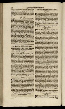 Quarta Episcopales.