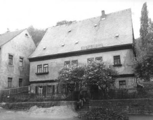 Aue, Auerhammerstraße 34. Wohnhaus. Straßenansicht