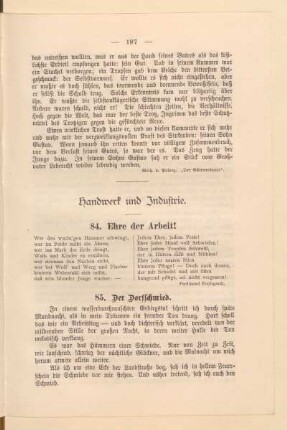 Handwerk und Industrie