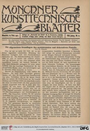 8: Die allgemeinen Grundlagen des monumentalen und dekorativen Pastells, [3]