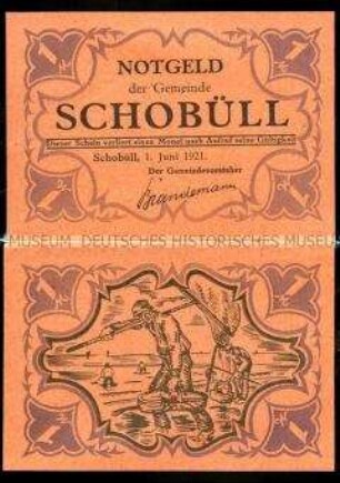 Schobüll 1 Mark