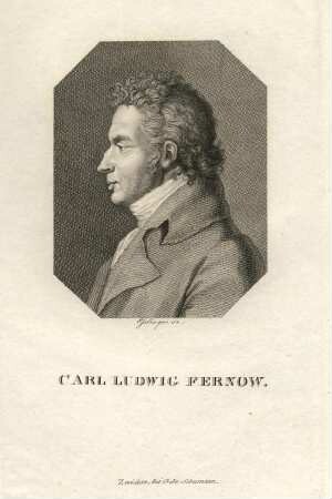 Bildnis von Ludwig Fernow (1763-1808)