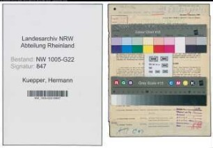 Entnazifizierung Hermann Kuepper , geb. 24.05.1900 (Grosshandel)