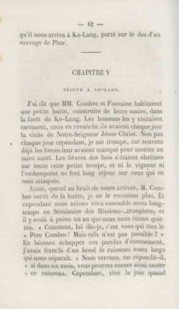 Chapitre V. Séjour a Ko-Lang