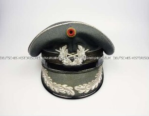 Schirmmütze zur Ausgehuniform des Heeres, Stabsoffizier (Oberstleutnant), Panzergrenadiertruppe, 4. Panzergrenadierdivision, Bundeswehr