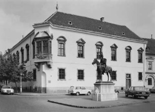 Altes Rathaus von Buda, Budapešť, Ungarn