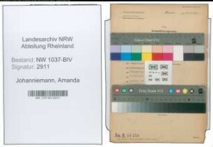 Entnazifizierung Amanda Johanniemann , geb. 11.11.1893 (Lehrerin)
