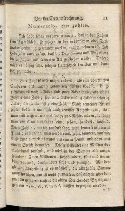Numeratio, oder zehlen.