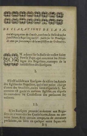 Declarations