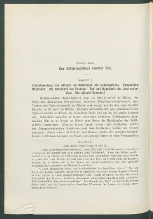 Zweites Buch. Des Götterzeitalters zweiter Teil