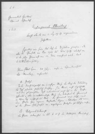 Oberurbach mit Unterurbach und Walkersbach: Inspektionsbericht 1927