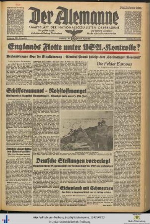 25.04.1942 (Samstag-Ausgabe)