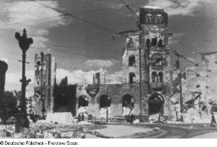 Berlin-Charlottenburg. Ruine des Romanischen Cafés, Kurfürstendamm 238