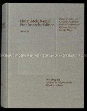 Neuausgabe des Buches Mein Kampf von Adolf Hitler