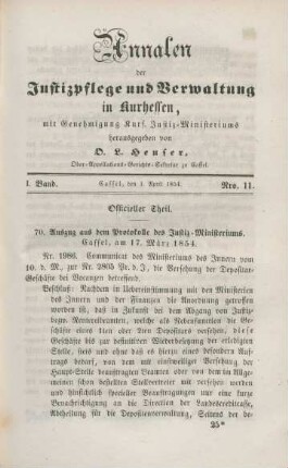 1. April-15. Juni = Nro. 11-16