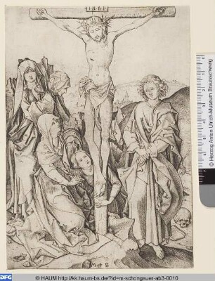 Kreuzigung Christi mit Johannes und den hll. Frauen