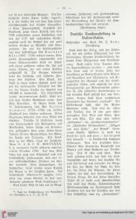 35: Deutsche Kunstaustellung in Baden-Baden